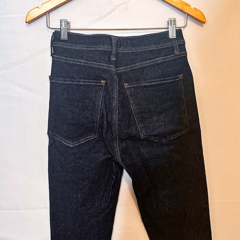 AGOLDE Roxanne Super High Rise Skinny Jeans Dark Wash Sz. 26 - Picture 7 of 8